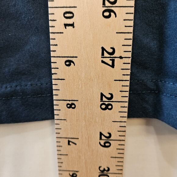 State Of Mine Indiana Long Sleeve Tee Blue Size Large - Picture 8 of 8